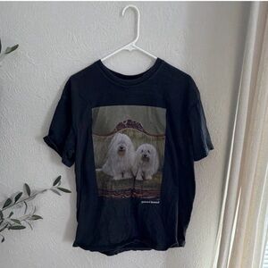 Proudhound Coffee Comfort Colors Charcoal Crewneck T-Shirt with Woven Tag